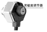 配備靈敏度調(diào)節(jié)器(僅限反射型、帶動(dòng)作切換開(kāi)關(guān)的透過(guò)型)